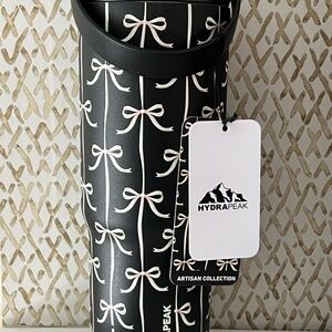 HYDRAPEAK NOMAD ARTISAN COLLECTION TRAVEL BOWS TUMBLER - 32 OZ - BLACK - NEW